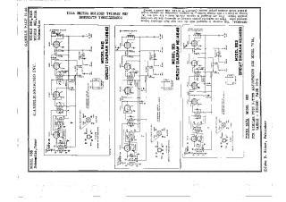 Coronado 940A schematic circuit diagram